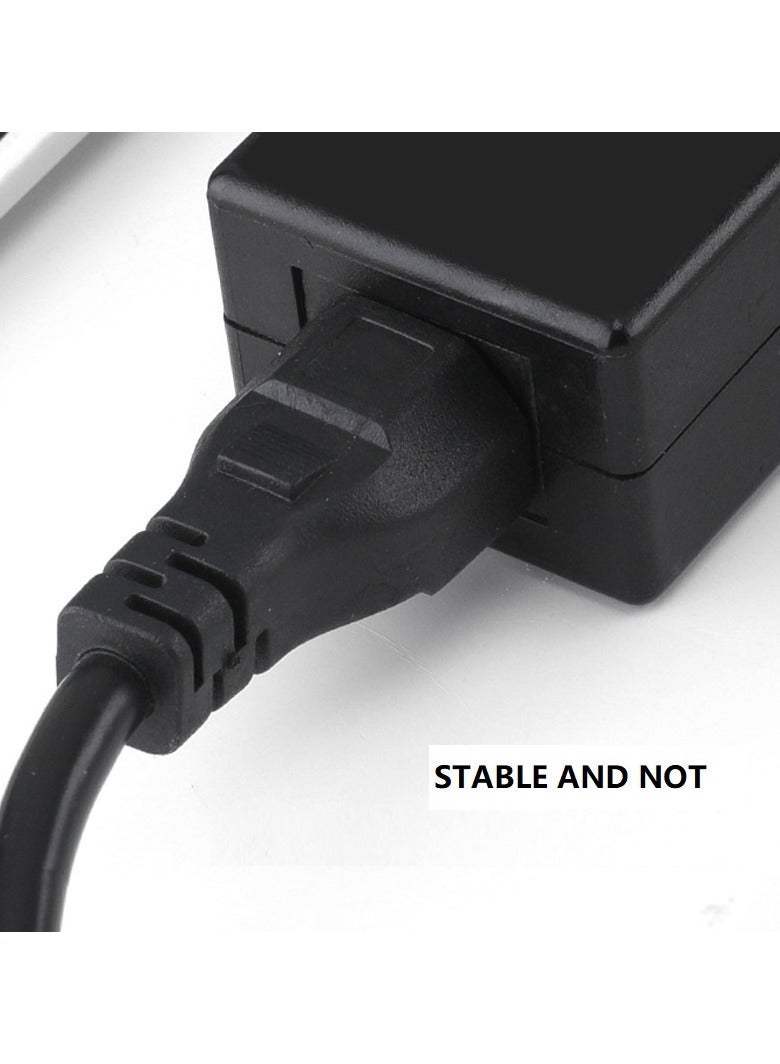 كابل طاقة للكمبيوتر المحمول من قابس ثلاثي الأطراف بريطاني إلى منفذ IEC C5، طوله 1.5 متر، أسود، 10 أمبير 250 فولت - Image 3